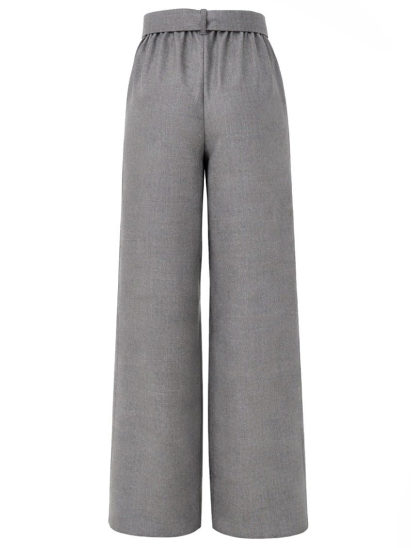 Grey Loose Drawstring Pant 2