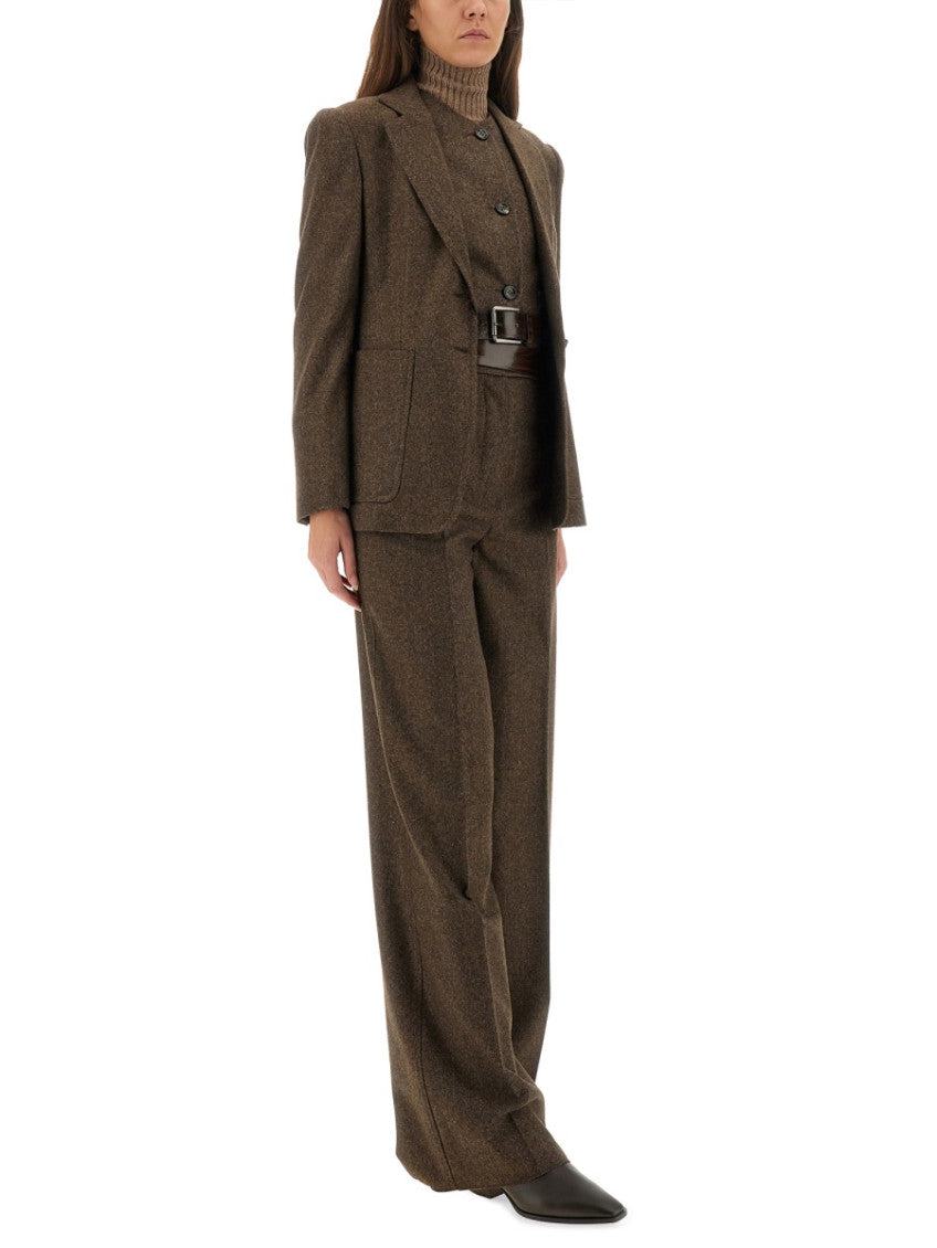 Dark Brown Loose Pant 4