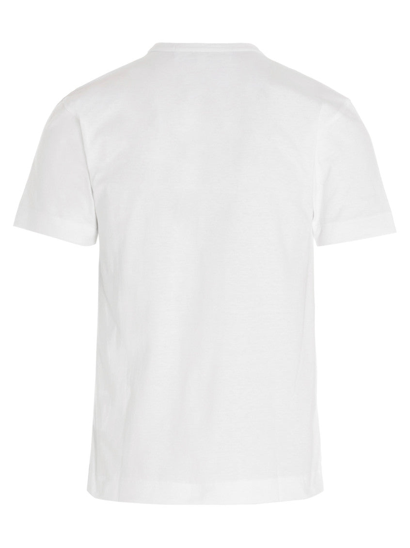 White Embroidered Logo T-shirt 2