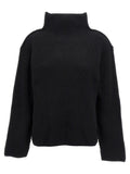 Black High neck Sweater 1
