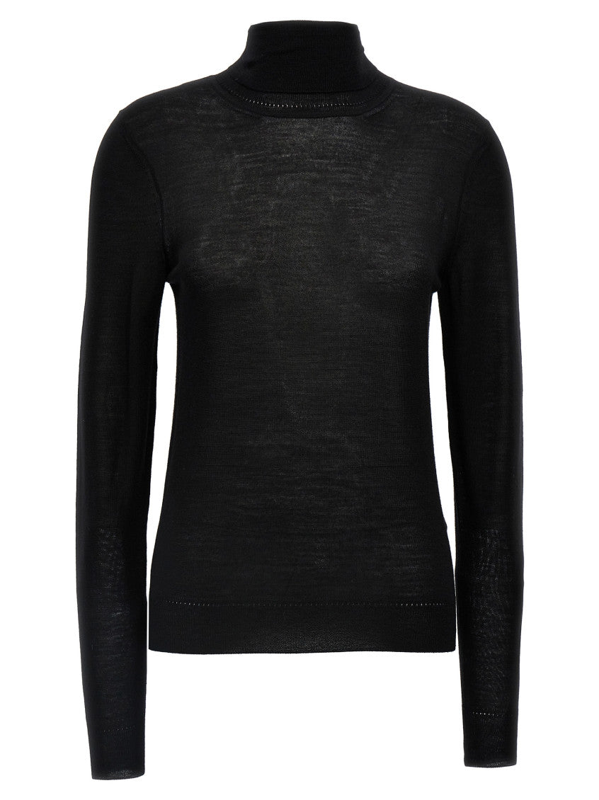 Black Turtleneck Sweater 1