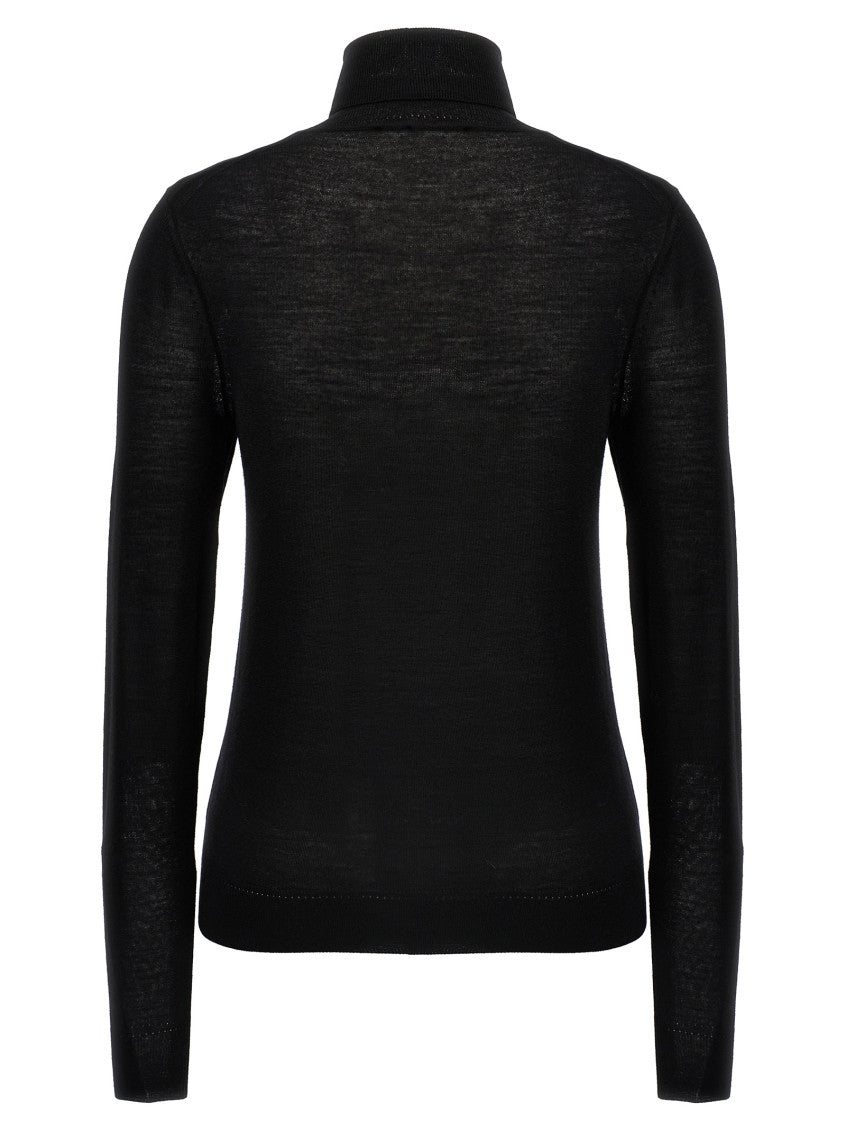 Black Turtleneck Sweater 2