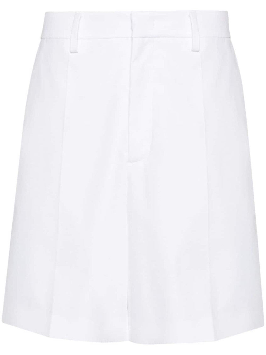 White Low Waist Shorts 1