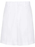 White Low Waist Shorts 1