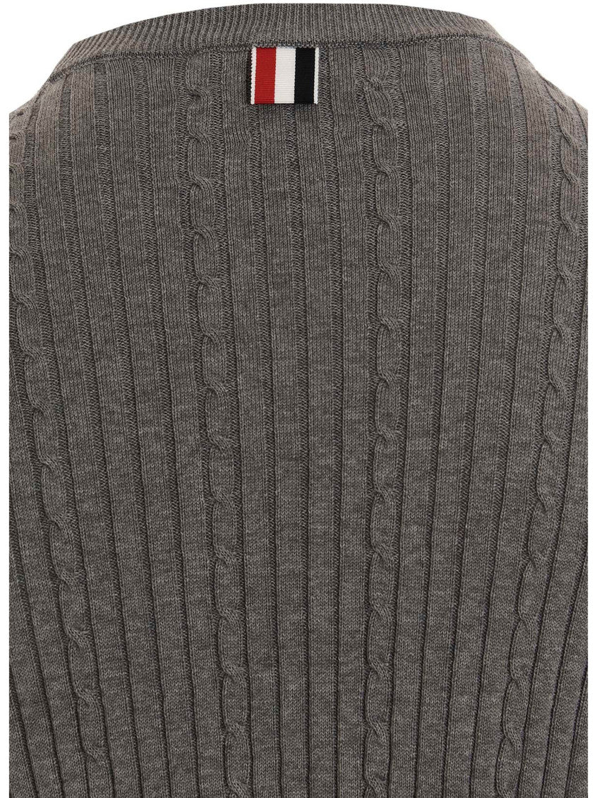 Grey '4 Bar' sweater 4