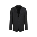 Black Single Breasted Blazer 1