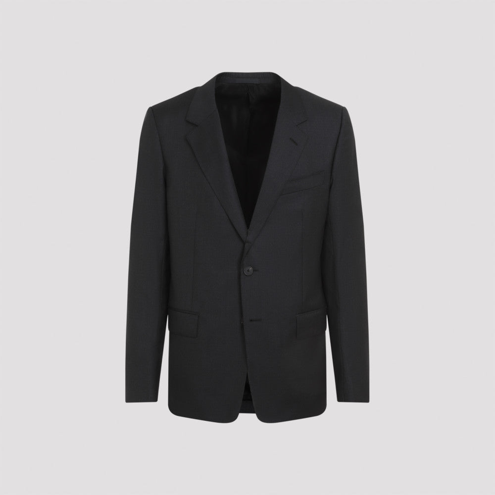 Black Single Breasted Blazer 2
