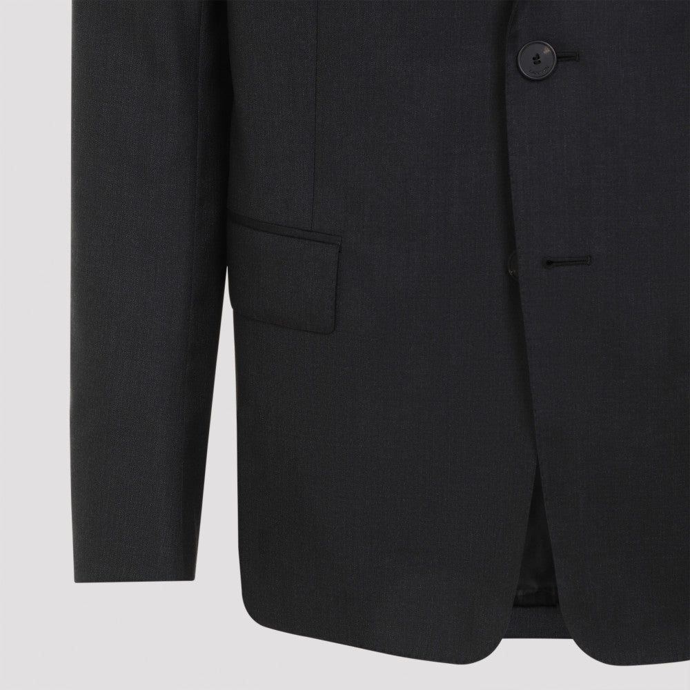 Black Single Breasted Blazer 5