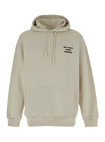 Beige Logo Hoodie 1