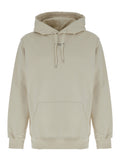 Beige Logo Hoodie 1