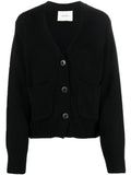Black Danni cashmere cardigan 1