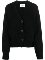 Black Danni cashmere cardigan 1