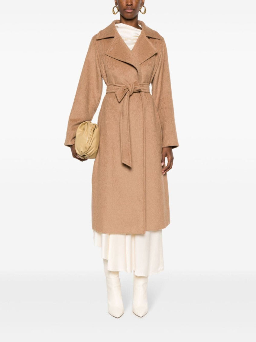 Beige Regular Fit Long Coat 2