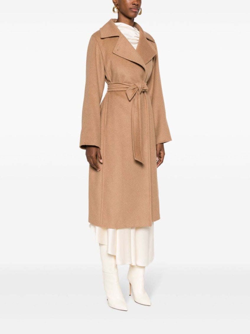 Beige Regular Fit Long Coat 4