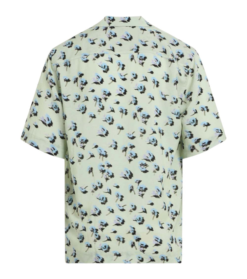 White Regular Printed Shirt 2