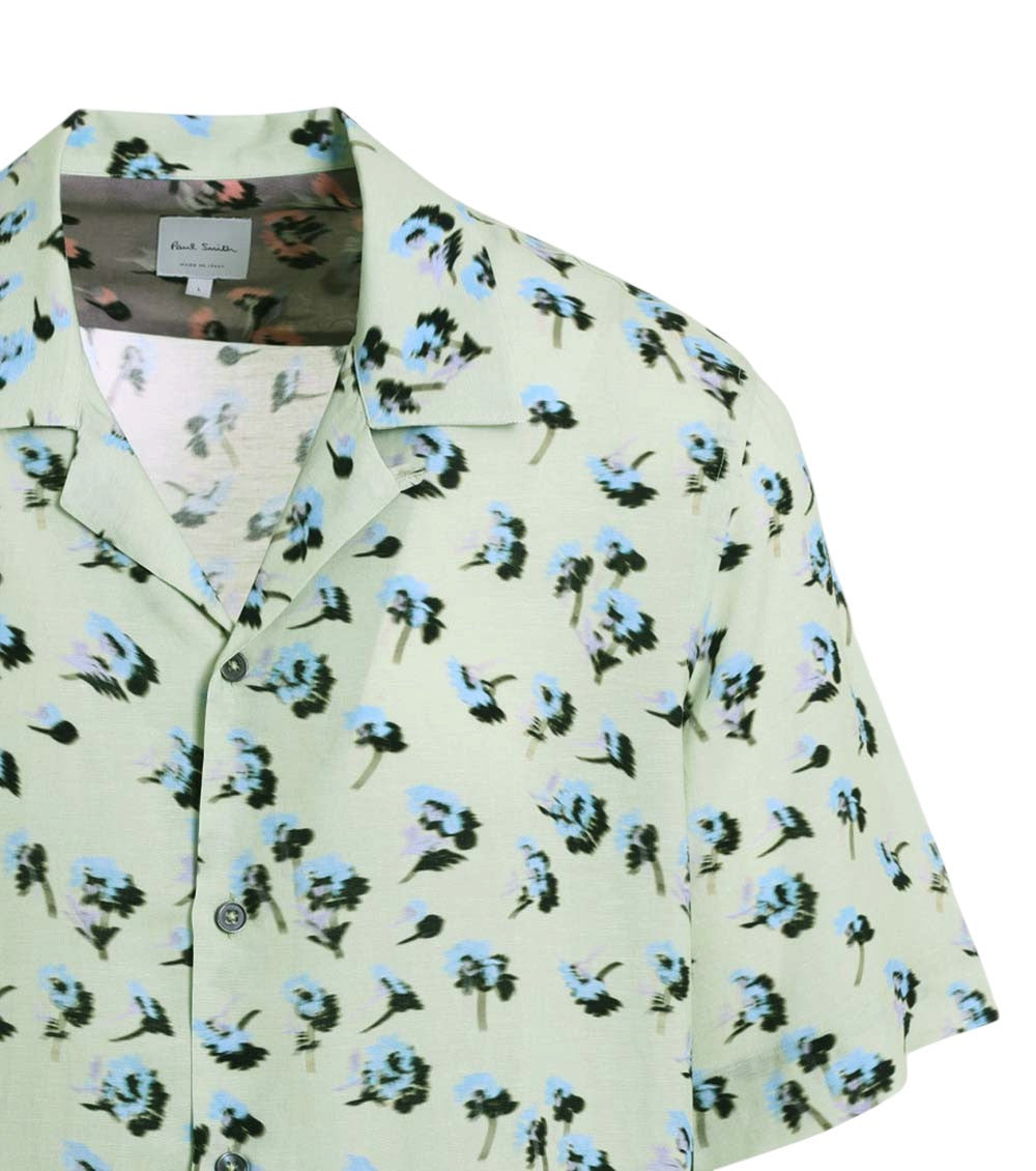 White Regular Printed Shirt 3