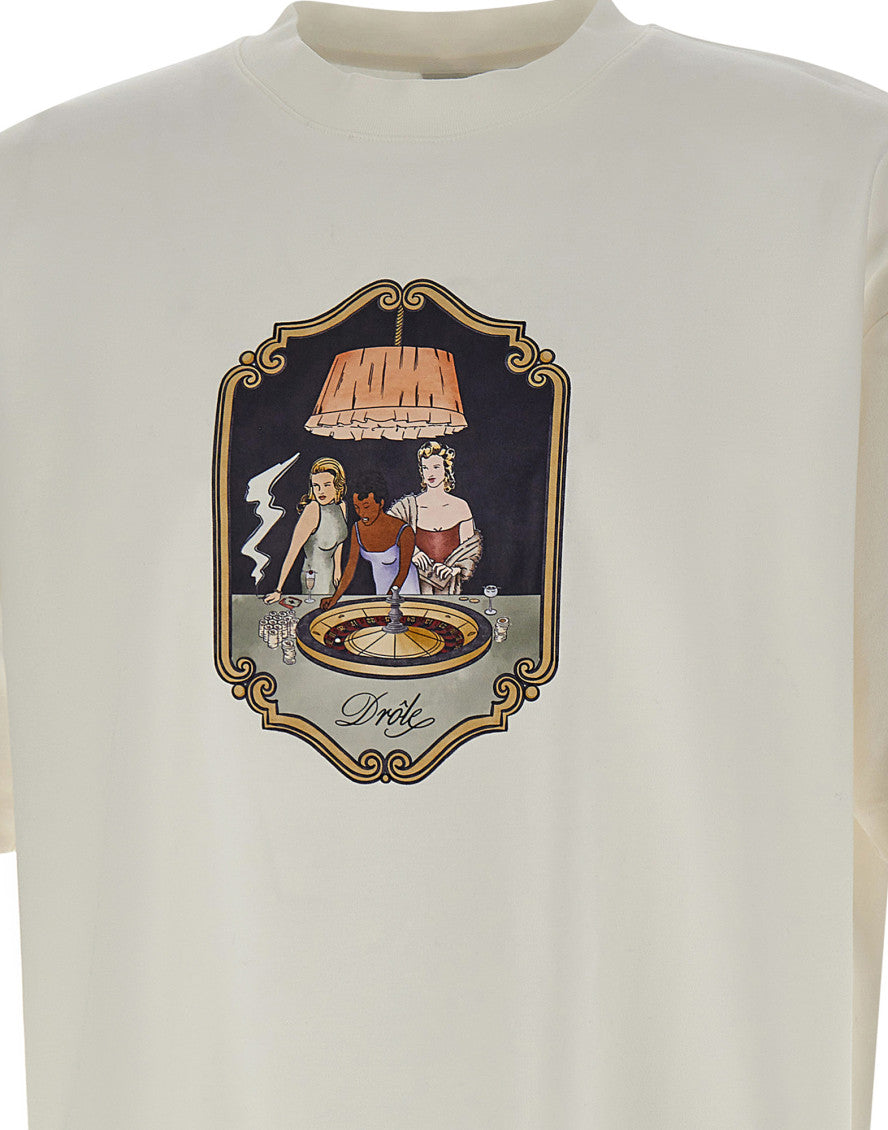 White Crew Neck T-Shirt 5