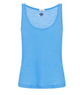 Blue Scoop Neck Top 1