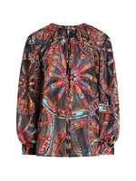 Multicolor Round Neck Top 1