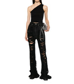 Black One Shoulder Top 1