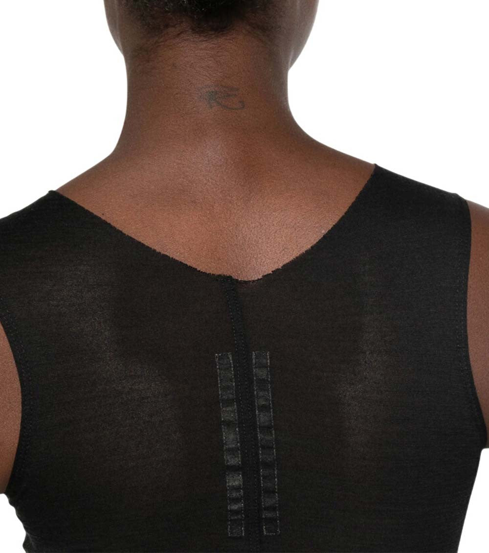 Black Boat Neck Top 4