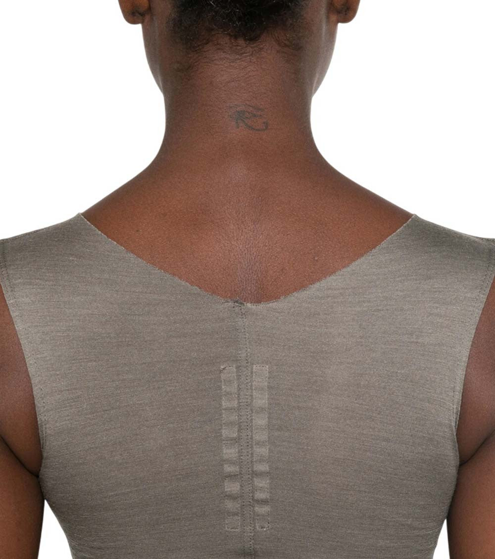 Grey Crew Neck Top 4