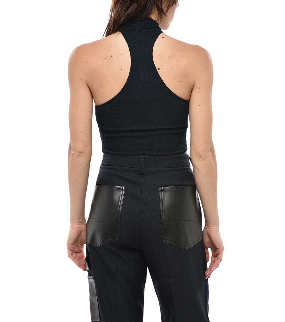 Black Halter Neck Top 4