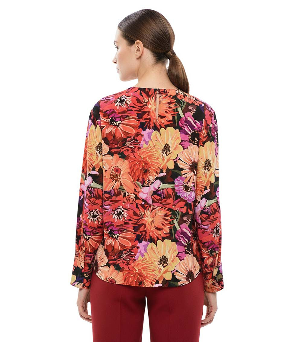 Multicolor Round Neck Top 2