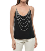 Black Scoop Neck Tank Top 1