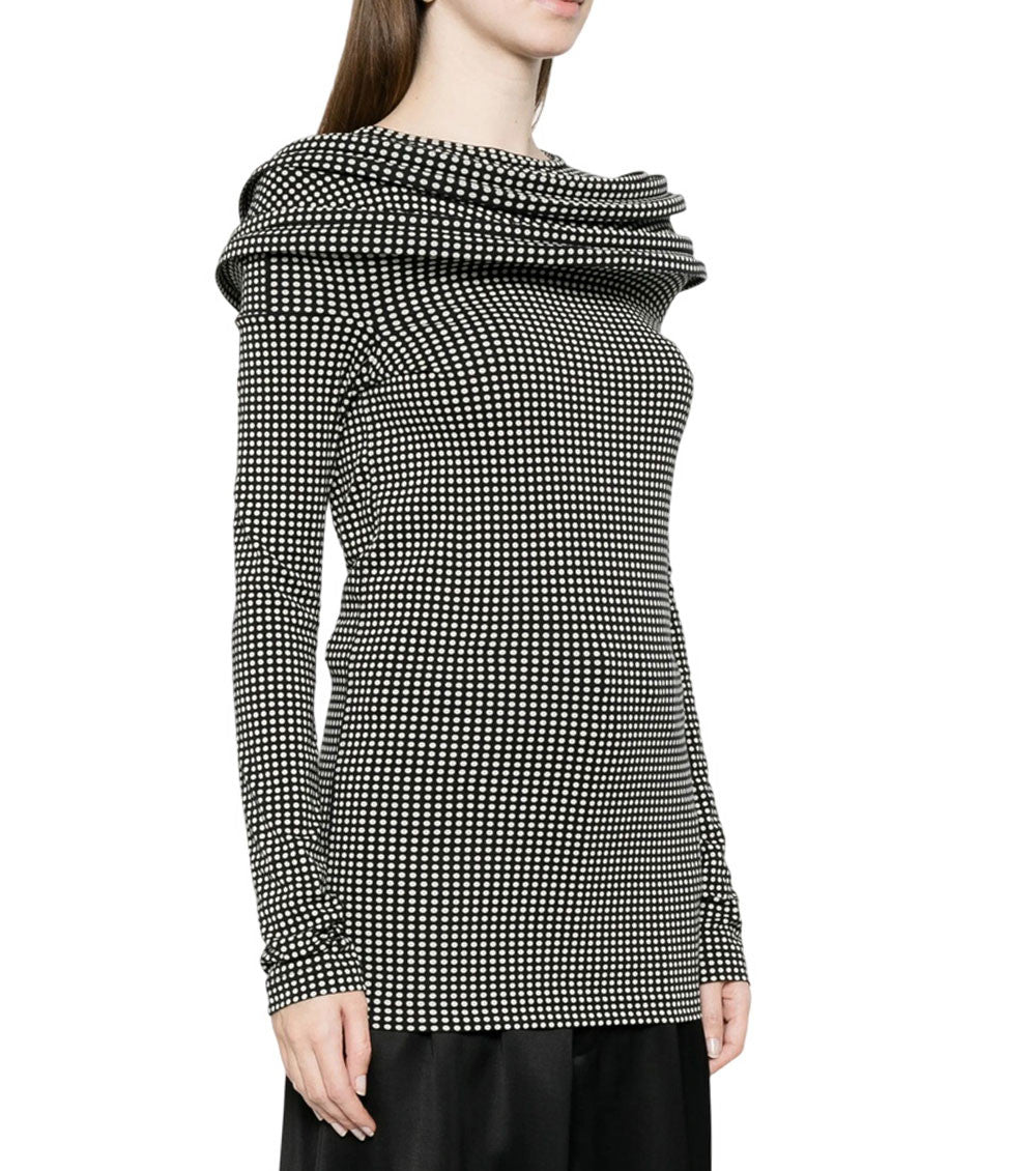Black Round Neck Top 5