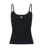 Black Scoop Neck Top 1