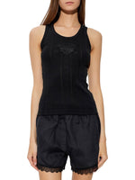 Black Round Neck Top 1