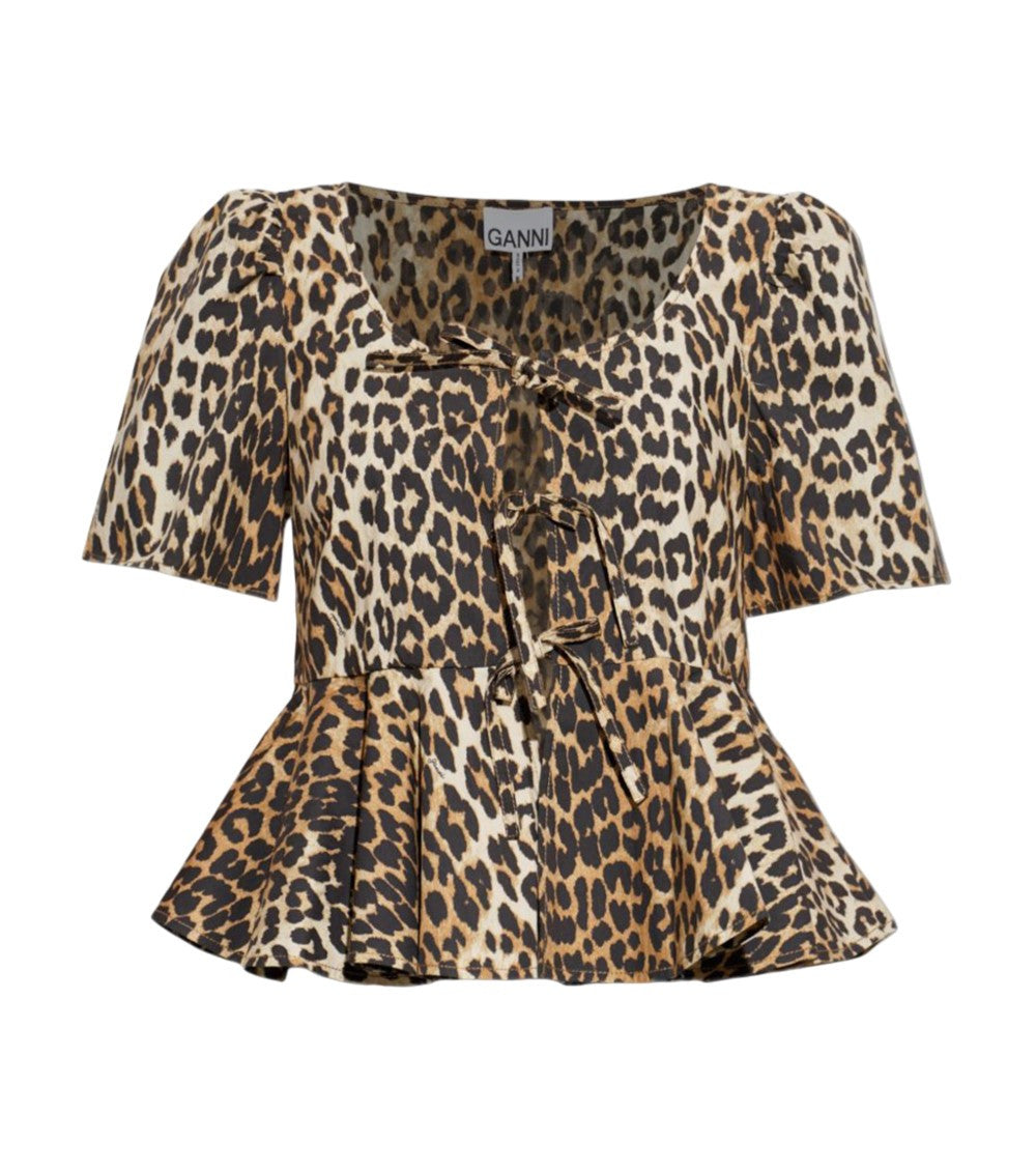 Brown Scoop Neck Top 3