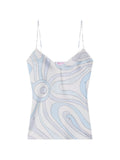 Light Blue V Neck Top 1