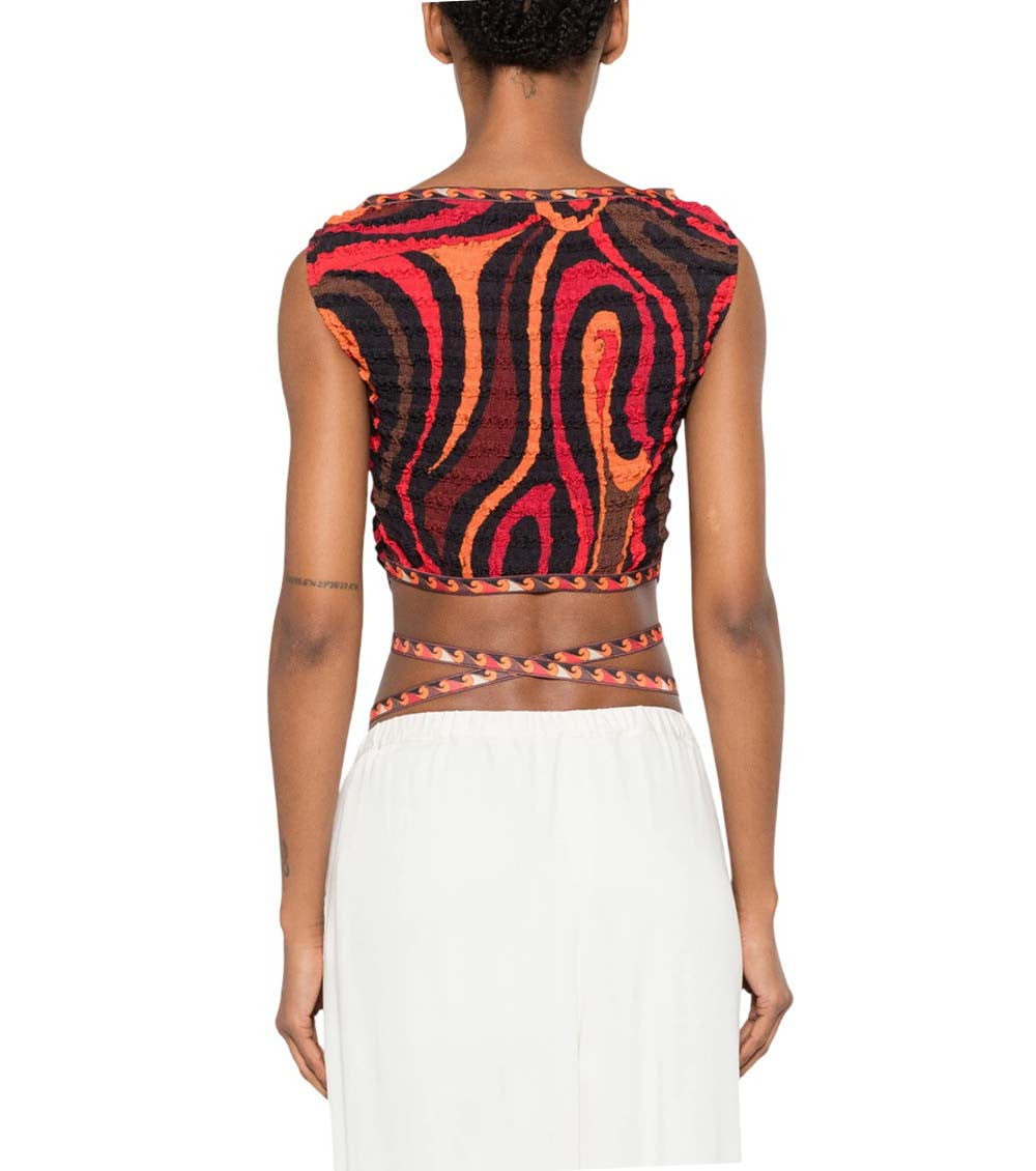 Multicolor Round Neck Top 3