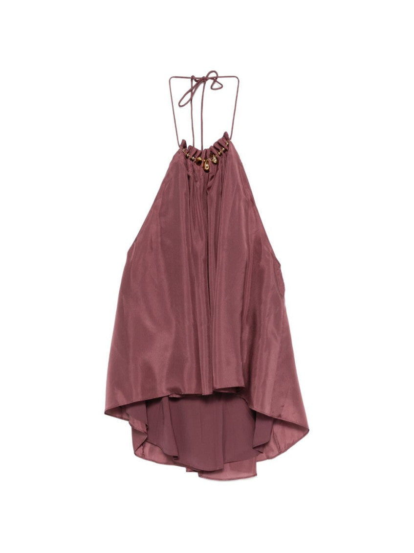 Purple Halter Neck Top 3