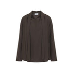 Brown Round Neck Top 1
