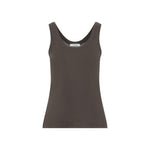 Brown Round Neck Top 1