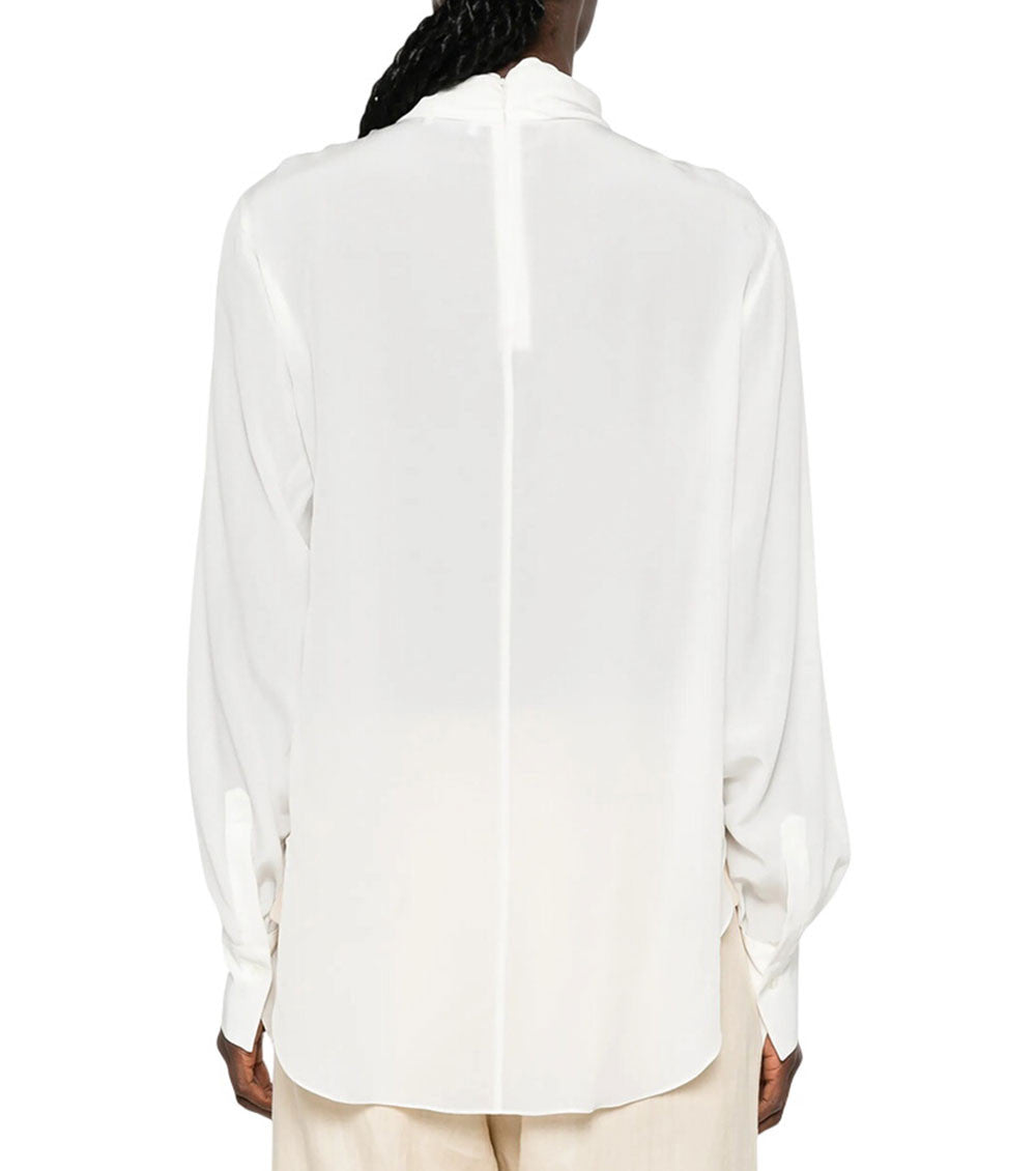 White Turtle Neck Top 2