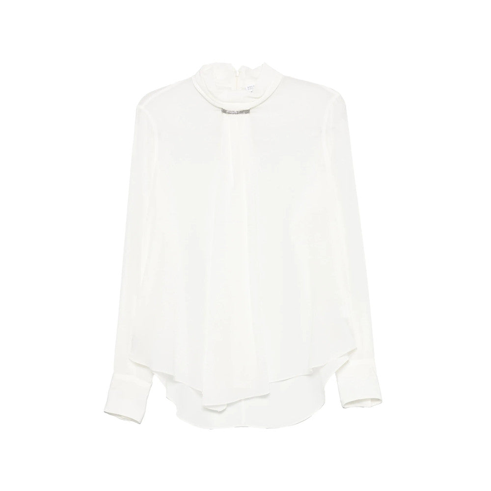 White Turtle Neck Top 3