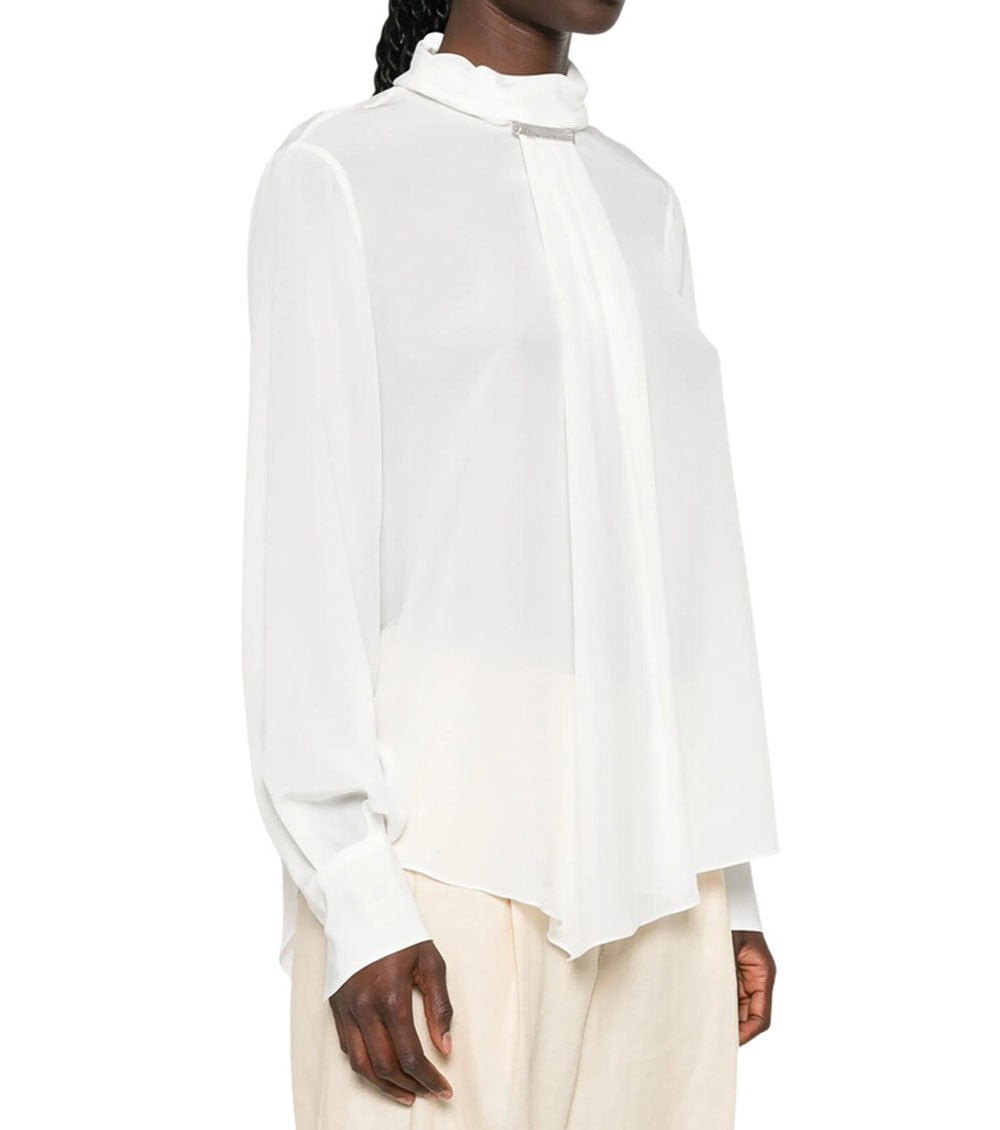 White Turtle Neck Top 5