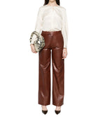 White Round Neck Top 1