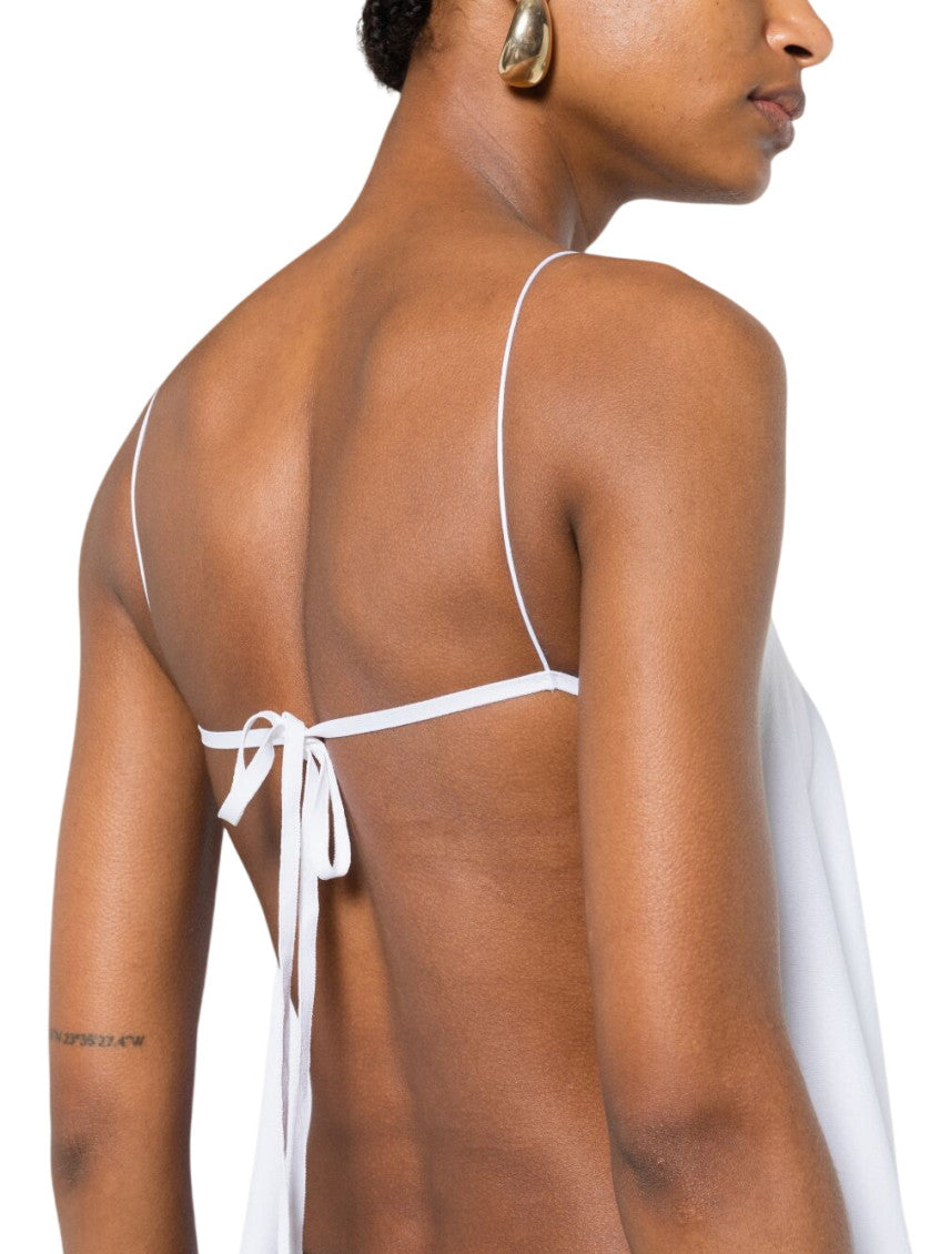 White Scoop Neck Top 4