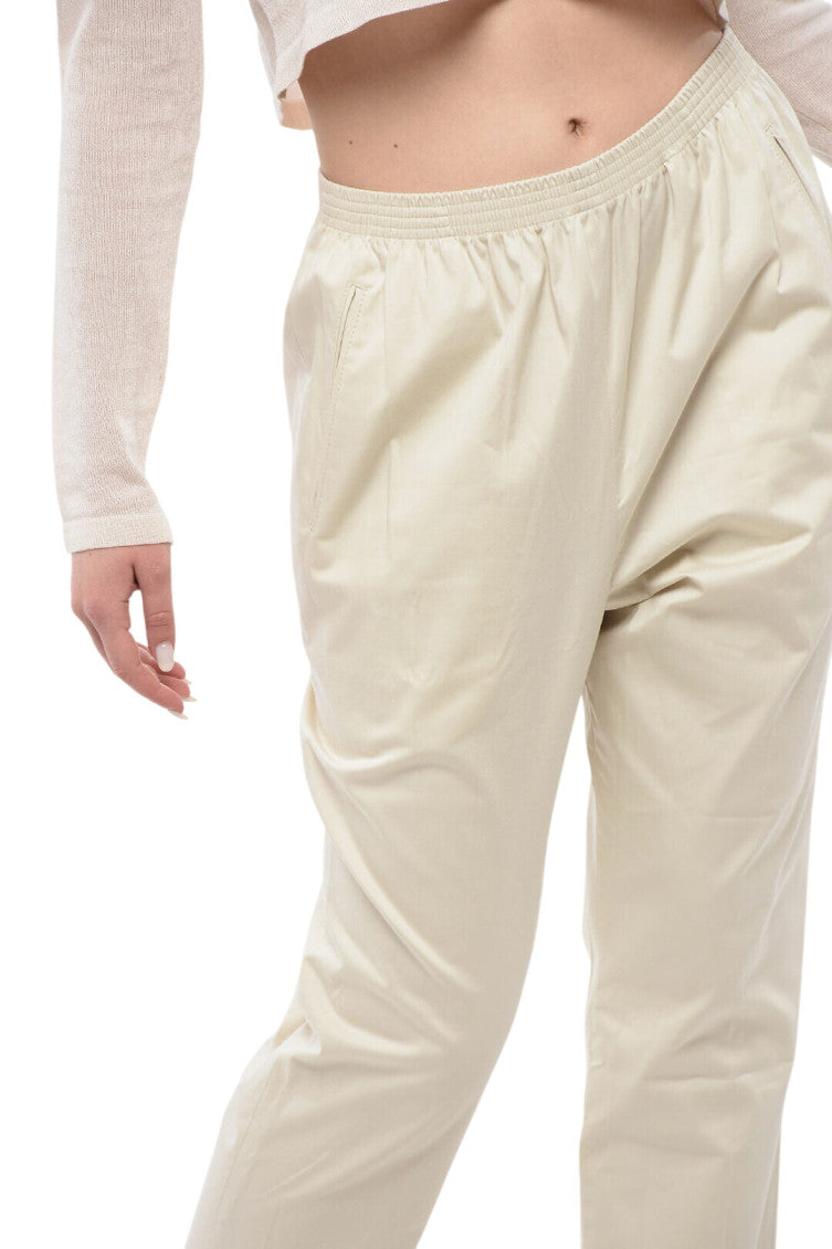 White Relaxed Chinos Pants 3