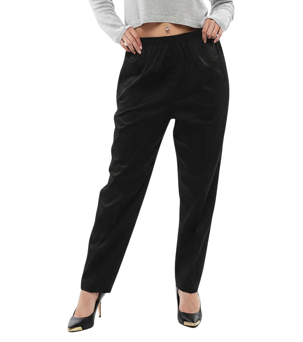 Black Tapered Chinos Pant 1