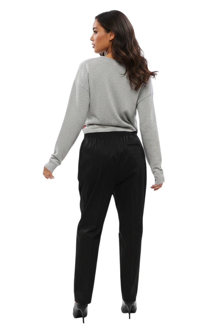 Black Tapered Chinos Pant 2