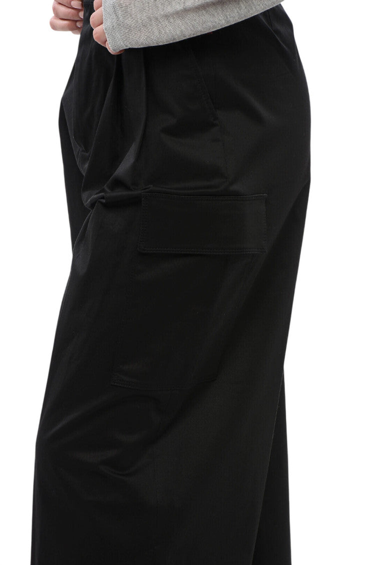 Black Loose Pleated Pant 3