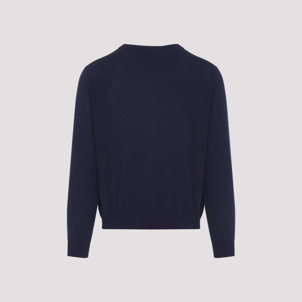 Blue Knitted Sweater 4