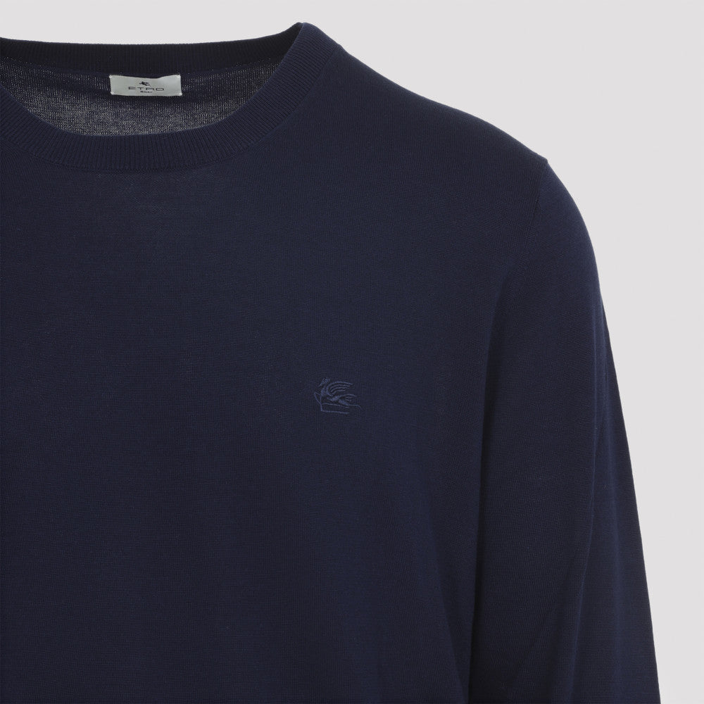 Blue Knitted Sweater 5