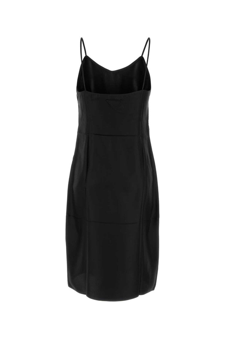 Black twill dress 2
